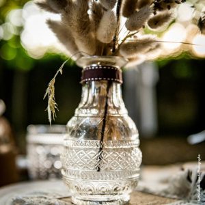 Petit vase Boho avec gravures