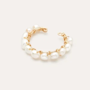 Faux piercing Bouton - Perles de culture