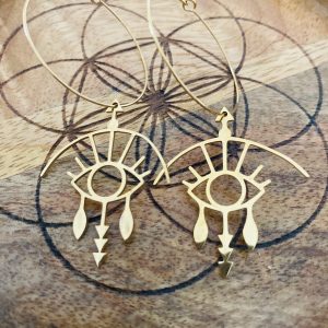 Créoles Bohème – Oeil Protecteur