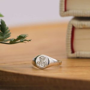 Bague Chevalière « mini » en argent massif