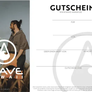 WAVE HAWAII | Gutschein