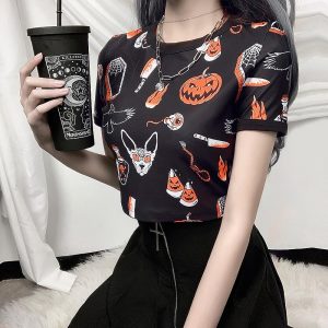 T-shirt halloween – Grunge tradition