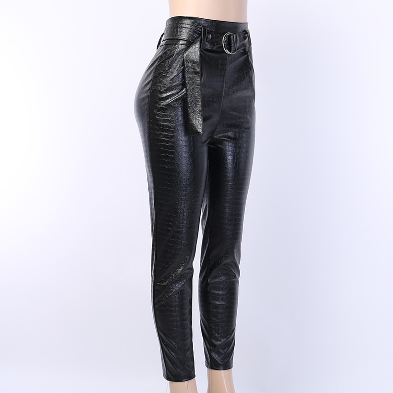 Pantalon grunge – Cuir – Image 5