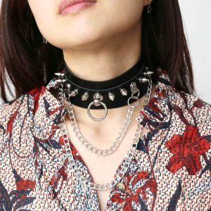 Collier gothique ras du cou – Chaines