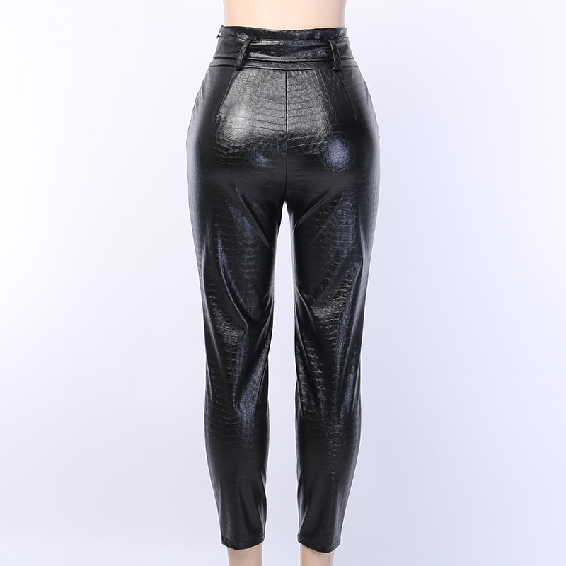 Pantalon grunge – Cuir – Image 6