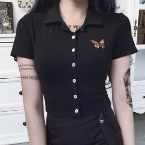 Chemise grunge – Papillon