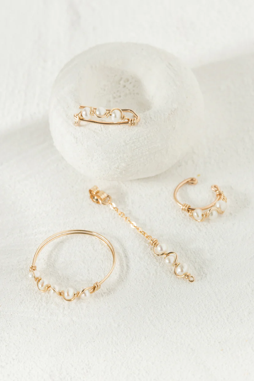 Fermoir Vague - Perles de culture – Image 4