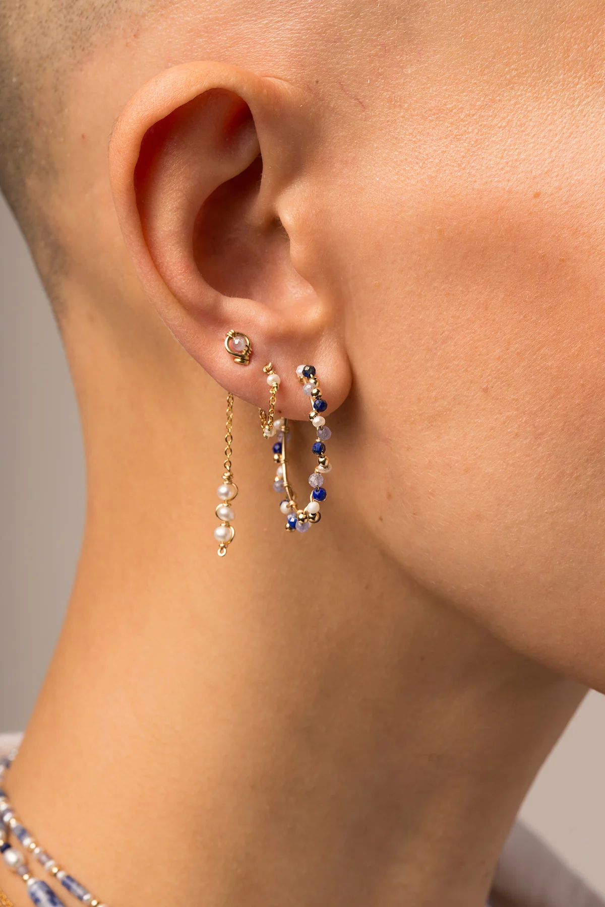 Fermoir Vague - Perles de culture – Image 2