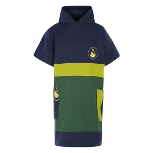 Travel Poncho Pampatar, Baumwolle Waffle Piquee