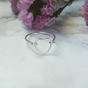 Bague cœur IDYLLE Argent