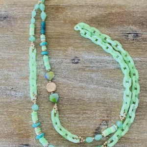 Bijoux de téléphone long – vert