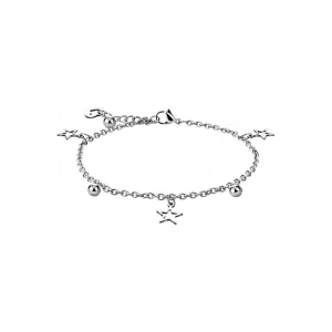 Bracelet de cheville Étoiles en acier