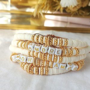 Bracelet heishi MORRISON avec ou sans MOT(S)