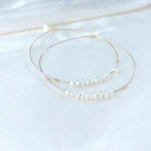 Set de joncs PERLES DESTROY (gold filled ou argent 925)