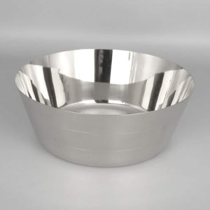 Jatte BIARRITZ en métal argenté