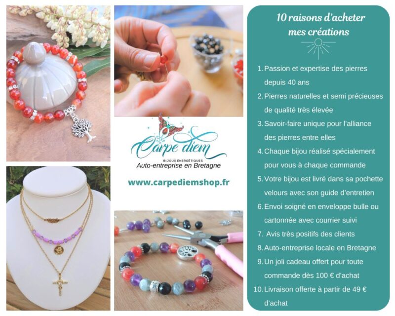 Bracelet Protection Femme œil de tigre 10 mm – Fait main France – Bijou d’âme – Image 5