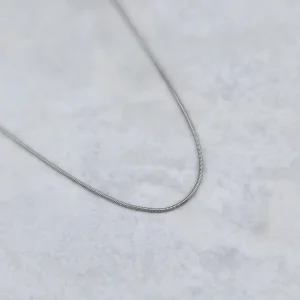 Chaine Serpentine en acier