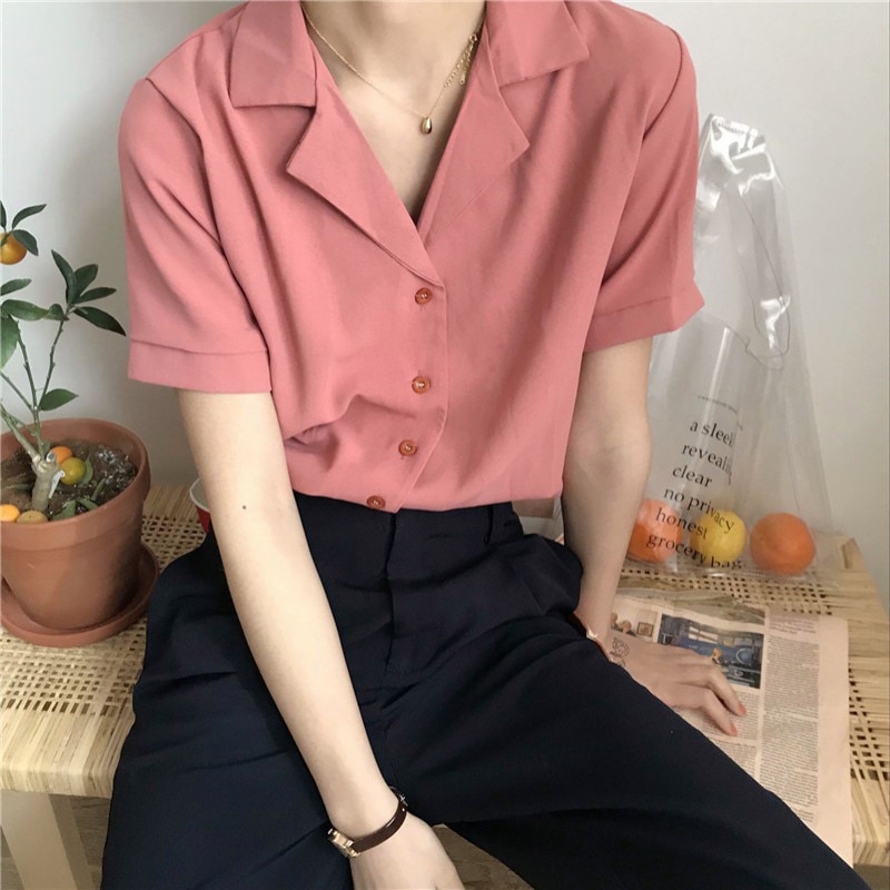 Chemise vintage femme – Blouse légère