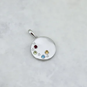 Collier Famille en or 10K - 14K - 18K ou platine