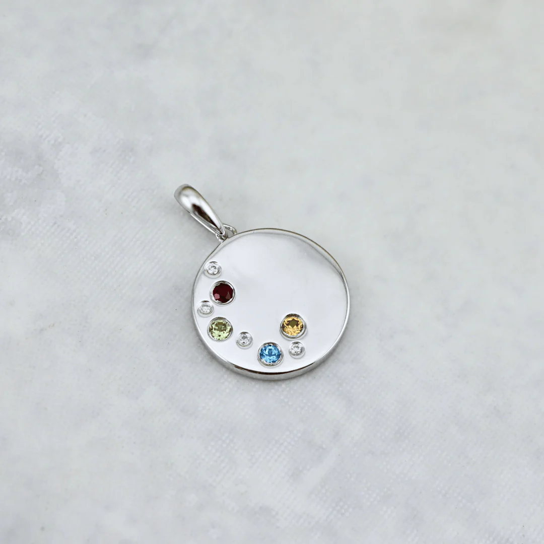 Collier Famille en or 10K - 14K - 18K ou platine