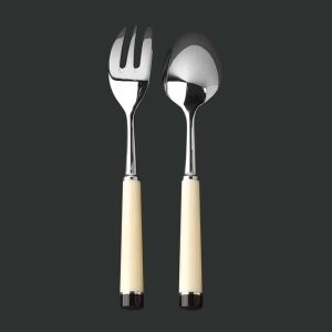 Couverts à servir SPHERE ivoire