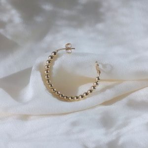 Créole cœur ROMANCE (Gold filled ou Argent)