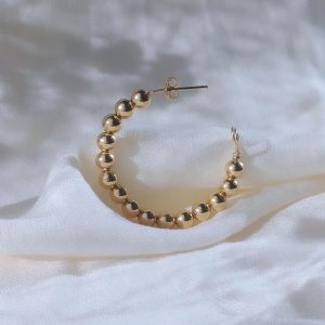 Créole cœur GRAND AMOUR (Gold filled ou Argent)