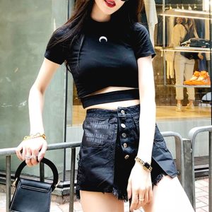 Crop top – Lune Noire