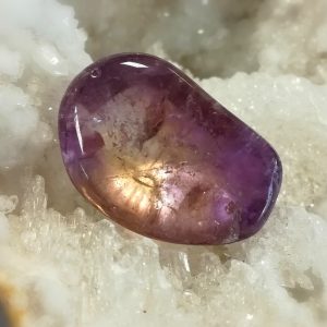 Amétrine, pierre roulée