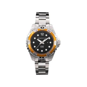 Montre à énergie solaire 38mm Eclipse orange