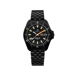 Montre à énergie solaire 42mm SQ30 Black-Ion