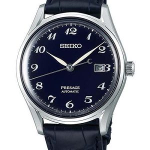 Montre Seiko Presage Blue Enamel Dial "Laurel" LTD Mens  SJE077J1