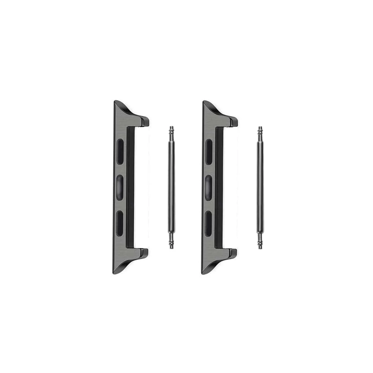 Adaptateur de bracelet noir pour Apple Watch – Image 2