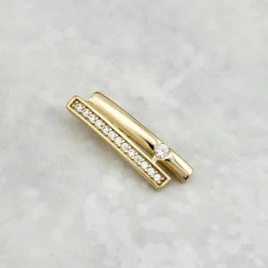 Pendentif Barre en or 10K