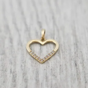 Pendentif Coeur en or 10K