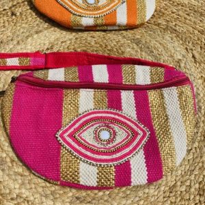 Sac banane Bohème Fushia