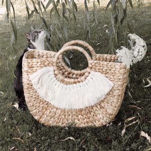 Cabas Bali KAMA pompons