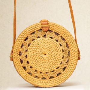 Sac rond Bali GAYATRI naturel