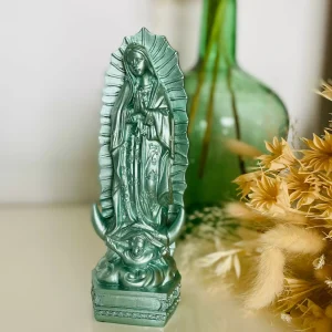 Statuette Vierge – Turquoise