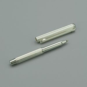 Stylo à bille en argent massif Venise