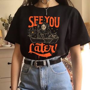 T-shirt grunge femme – See you later